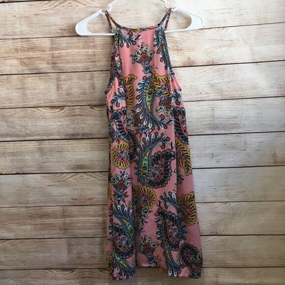 AS U WISH DRESS IN CORAL PAISLEY PRINT‎ - Picture 6 of 7